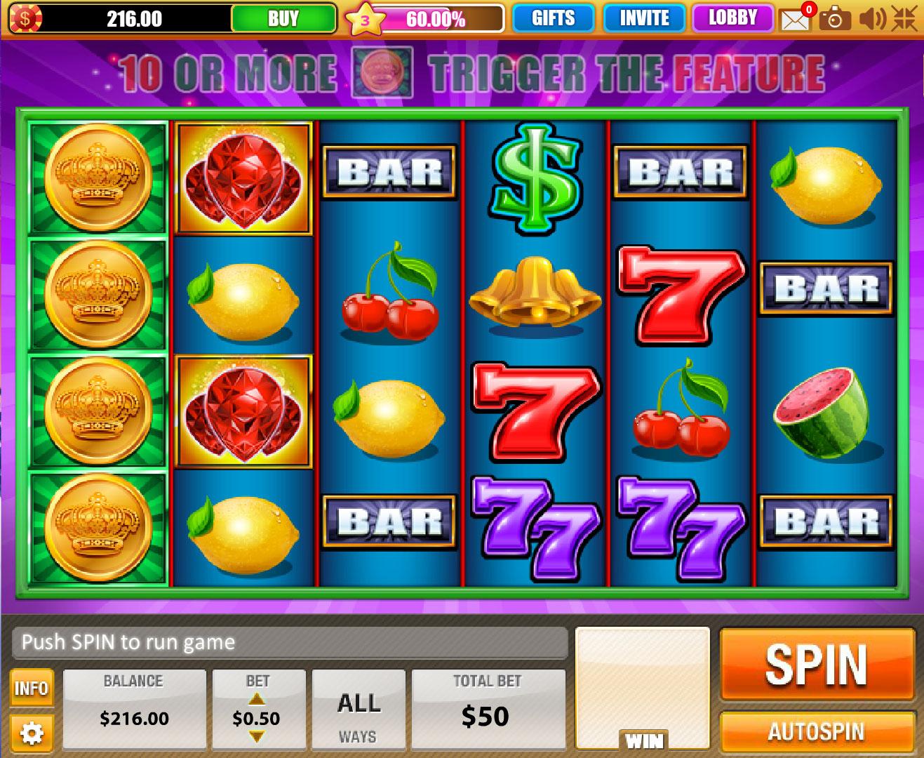 Play free slots games for fun