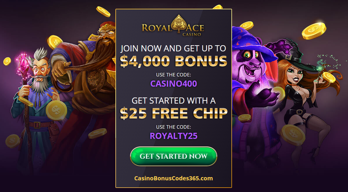 Royal Ace Casino Free Chip Codes 2018